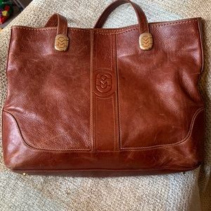 Gorgeous leather tote
